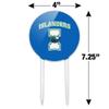 Acrylic Texas A&M -Corpus Christi Primary Logo Cake Topper Party Decoration for Wedding Anniversary Birthday Graduation view 2