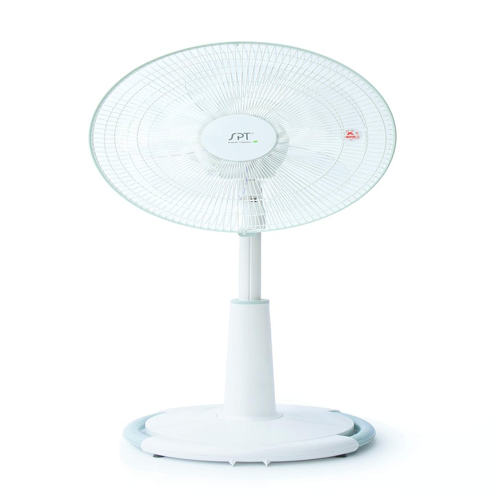 SPT SF-16S88B: 16 O-shaped Oscillating Standing Fan
