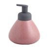 YANZHEXIN Kitchen Liquid Dispencer Container White Soap Dispenser Ceramic Lotion Pump Bottle Bathroom Soap Dispenser Kitchen Soap Pump Decoration Reusable Pump-Bottles Dispensers (Color : Pink) view 1