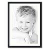 ArtToFrames 20x29 inch Satin Black Picture Frame with 2 Inch Single Porcelain Mat, SingleMat-FRBW26079-20x29-754 view 1