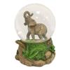 Grasslands Savanna African Bush Elephant Glitter Water Globe Figurine view 2