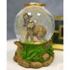 Grasslands Savanna African Bush Elephant Glitter Water Globe Figurine view 4