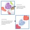 Cabilock 1roll Heart Shape Self-Adhesive Stickers for Wrapping Love Sealing Labels for Crafts and Valentine Day Decorations view 4