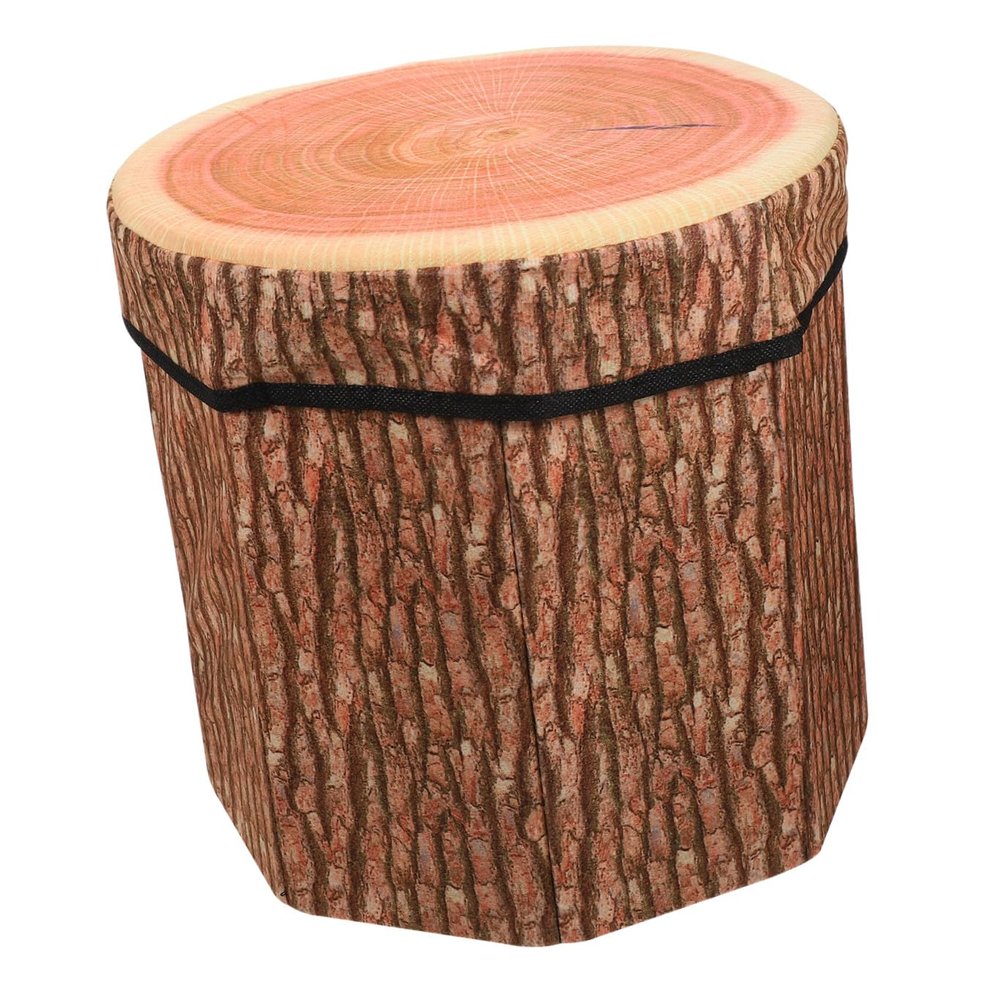 Cabilock Folding Storage Stool Multi-Functional Home Stool for Boys and Girls Sundries Creative Design Safe Sturdy for Entrances Bedrooms and Balconies