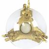 Trio Golden Triple Elephant Oil Burner Home Decor view 4