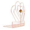 Cabilock Decorative Iron Book Holder Stand Tabletop Bookshelf Book Holders for Shelves view 1
