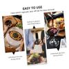 Cabilock 200pcs Wine Bottle Shrink Caps for Sealing Wine Heat-shrinkable Caps for Home Use for Restaurants Wineries view 3