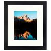 ArtToFrames 27x33 inch Satin Black Picture Frame with 2 Inch Single Porcelain Mat, SingleMat-FRBW26079-27x33-754 view 2