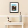 ArtToFrames 27x33 inch Satin Black Picture Frame with 2 Inch Single Porcelain Mat, SingleMat-FRBW26079-27x33-754 view 3