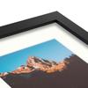 ArtToFrames 27x33 inch Satin Black Picture Frame with 2 Inch Single Porcelain Mat, SingleMat-FRBW26079-27x33-754 view 4