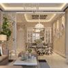 25 Strings Crystal Glass Bead Curtain Indoor Home Decoration Luxury Wedding Backdrop Decoration Supplies Curtains Boho Curtains (Size : 25 Strings(1.6-1.8m)) view 3