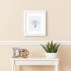 ArtToFrames 17x25 inch Satin White Frame Picture Frame with 2 Inch Single Porcelain Mat, SingleMat-FRBW26074-17x25-754 view 3