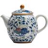 XIALON 150ml Retro Blue White Porcelain Teapot Tea Set Kung Fu Puer Kettle Household Filter Pot view 1