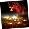Desktop Decoration Candlesticks Crystal Lotus Candle Holder Home Ornament Flower Candle Holder view 4