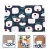 BESPORTBLE Japanese Style Tissue Storage Cover Tissue Box Holder for Home Stylish and Practical Floral Design Background view 4