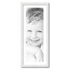 ArtToFrames 10x31 inch Satin White Frame Picture Frame with 2 Inch Single Crisp Mat, SingleMat-FRBW26074-10x31-1461 view 1