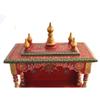 Kamdhenu art and craft Wooden Temple Home Temple Pooja Mandir Pooja Mandap Temple for Home (Multicolor) view 2