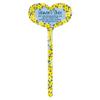 DEXSA Aluminum Garden Remembrance Stakes Marker - Made in the USA - 7"x15" | Decorate Memorial Gardens or Cemeteries | Heaven's Skies - Don't Look Down When You are here, Look up to Heaven's Skies view 1