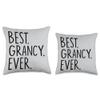 Best Grancy Ever Throw Pillow view 3