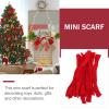 Healifty Mini Scarves for Dolls 20Pcs Soft Wool Yarn Pom Pom Toy Figurine Scarves 7.87 Inch Party Decorations Creative Delicate Accessories for Doll Clothes view 4