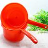 10pcs Red Large Water Scoop Long Handle Plastic Ladle Indoor Plant Watering Can Ergonomic Design for Home Garden Kitchen view 4