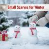 Healifty 20pcs Christmas Mini Scarfs: 7.860.19Inch Tiny Snowman Scarves for DIY Crafts - Xmas Wine Bottle Hanging Ornaments Decor in White & Red view 4
