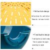 Pasta Strainer Basket Fruit Drainer Multifunctional Collander Household Collander Colanders and Food Strainers Plastic Vegetable Washing Basket Plastic Strainer Rice Washing Bowl Vegetable Washing Bas view 3