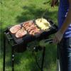 14" x 28" Seasoned 2 Sided Cast Iron Griddle, 1 side flat, 1 side ribbed. view 2