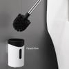 WYDNX Washable Toilet Brush with Holder for CleanerWall Mounted Toilet Scrub BrushStrong Bristles Good Grips Toilet Bowl Brush for Bathroom Clean Tool (Color : Pink) view 4