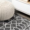 JONATHAN Y Tribal Bohemian Indoor Outdoor Runner Rug 2X10 Black/Ivory, Kafel for Backyard, Patio, Porch, Easy-Cleaning, High Traffic, Pet-Friendly, Non-Shedding (SMB130F-210) view 4