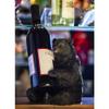 7.5" Height Black Bear Wine Holder Resin Figurine Statue view 4