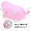 Cartoon Animal Bathtub Soap Box Pink Plastic Soap Holder view 3