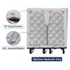 SGI bedding 32" Cal King Split Top Flex Head Sheet 100% Egyptian Cotton Sheet Set - 600 Thread Count Flex Top Sheet Adjustable Bed 4 Piece Sheet Set 15" Deep Pocket Sleep Number Bed - Silver view 4