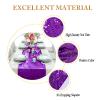 ShinyBeauty Purple Table Runners 12x108-Inches Pack of 5 Sequin Table Runner Sparkly Sequined Fabric Wedding Runners for Table Rectangle Party Table Covers Dining Tablecloth for Banquet Birthday view 4