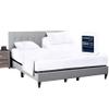 SGI bedding 32" Queen Split Top Flex Head Sheet 100% Egyptian Cotton 1000 Thread Count Flex Top Sheet for Adjustable Bed 4Pc Sheet Set 15" Deep Pocket for Sleep Number Bed - White view 1