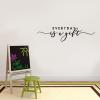 Vinyl Wall Decals Everyday is a Gift Stickers for Living Room Bedroom Kitchen Office Home Wall Decor 10x22inch view 2