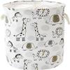 INough Kids Laundry Basket Extra Large Baby Hamper for Nursery, 58L Kids Baskets for Nursery Stuffed Animal Storage Basket, Canvas Clothes Hamper Toy Basket for Boys Foldable Laundry Hampers (Giraffe) view 1