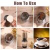 1000 Pcs Unbleached Coffee Filters Unbleached Coffee Filter Paper Round Coffee Maker Filters Compatible with Coffee Tea Filters view 3