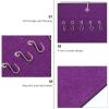 Beaupretty Space-saving Wall Hanging Bag Hair Accessories Organizer Door Back Hanging Pouch for Bathroom Kitchen Bedroom view 3