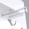 SOBS Pull Out Closet Rod Adjustable Wardrobe Rail Clothes Rack, Heavy-Duty Retractable Closet Storage Rack, Hanging Closet Rod Extender Suspension, Closet Clothes Rail, 2 Colors view 1