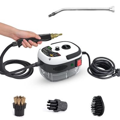 nLn Hope Portable Handheld Steam Cleaner, 2500W, 105C Steam, 3BAR Pressure, 1000ml Tank, 6-Position Adjustment, Floor, Sink, Car, etc.