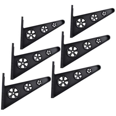 POPETPOP Umbrella Wall Hanging Rack Snowboard Display Holder Strong Storage Bracket for Skateboards Helmets Capacity Organizer for Home Garage