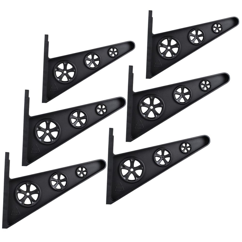 POPETPOP Umbrella Wall Hanging Rack Snowboard Display Holder Strong Storage Bracket for Skateboards Helmets Capacity Organizer for Home Garage