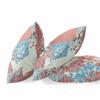 HomeRoots Broadcloth Red Blue Boho Floral Indoor Outdoor Throw Pillow view 2