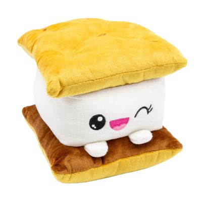 Joytoy Yummis Cookie Plush with Cute Kawaii Face - Approx 16cm 100% Polyester Embroidered Kawaii Face Cuddly Soft