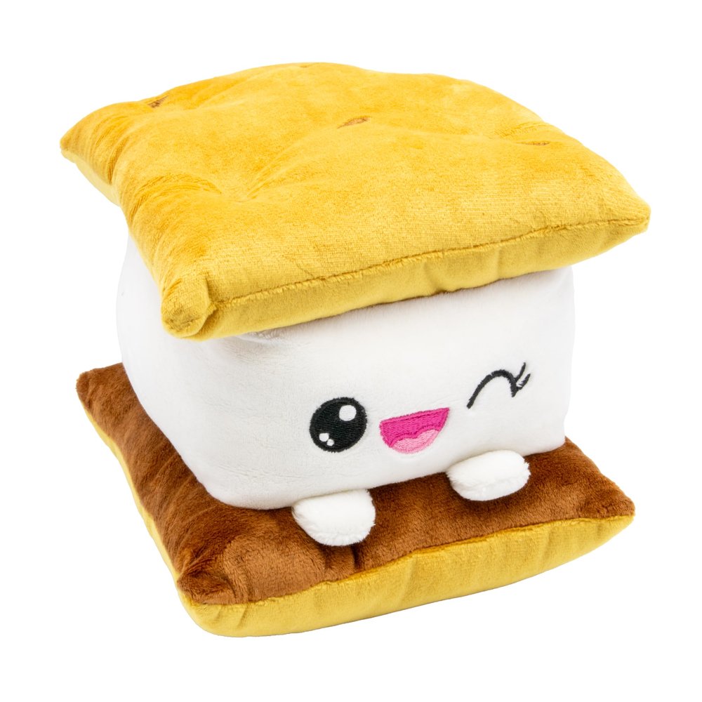 Joytoy Yummis Cookie Plush with Cute Kawaii Face - Approx 16cm 100% Polyester Embroidered Kawaii Face Cuddly Soft