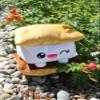 Joytoy Yummis Cookie Plush with Cute Kawaii Face - Approx 16cm 100% Polyester Embroidered Kawaii Face Cuddly Soft view 4