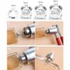 1PCS 13mm Flip Off Vial Crimper,Manual Perfume Crimper,Stainless Steel Sealing Machine,Bottle Capper Tools Handle Anti-Skid,Yellow view 2