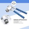 1PCS 13mm Flip Off Vial Crimper,Manual Perfume Crimper,Stainless Steel Sealing Machine,Bottle Capper Tools Handle Anti-Skid,Blue view 3