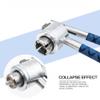 1PCS 13mm Flip Off Vial Crimper,Manual Perfume Crimper,Stainless Steel Sealing Machine,Bottle Capper Tools Handle Anti-Skid,Blue view 4